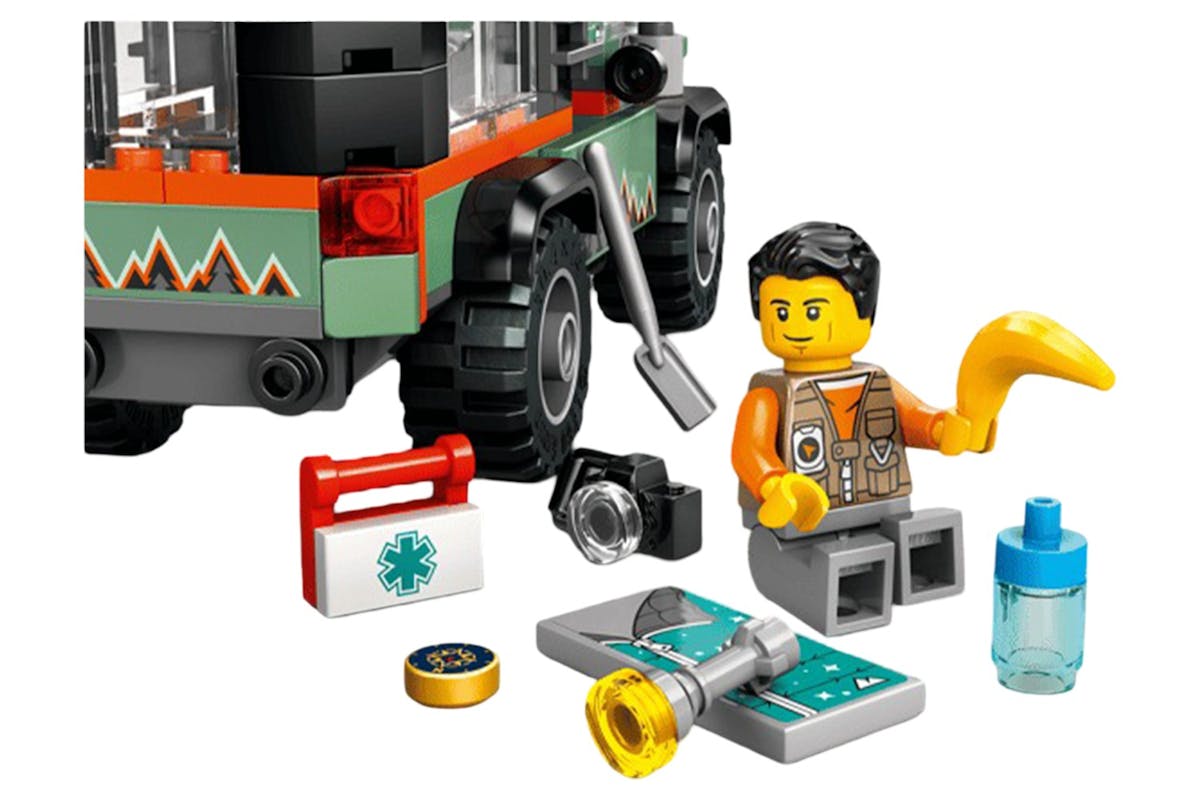 Lego Off-road 4x4 Mountain Truck Building Toys-6