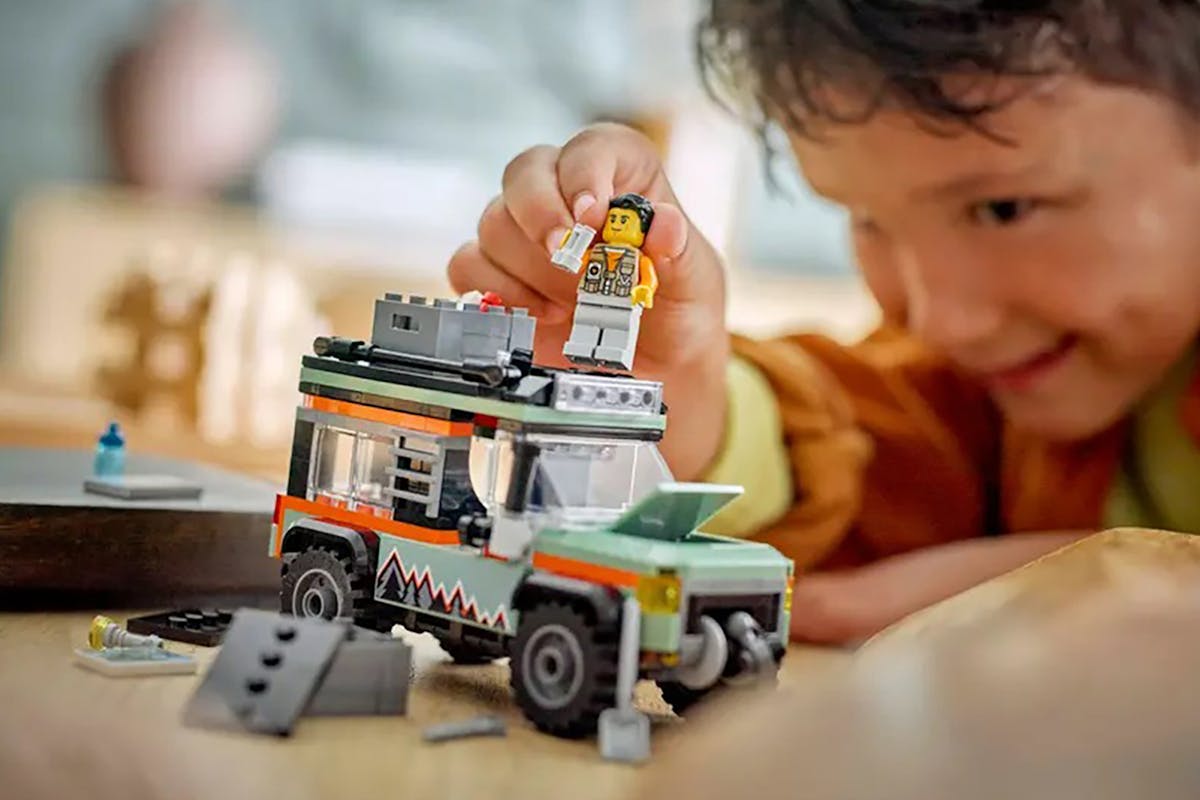 Lego Off-road 4x4 Mountain Truck Building Toys-8