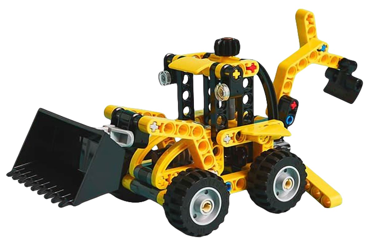 Lego Backhoe Loader Building Toys Set-10