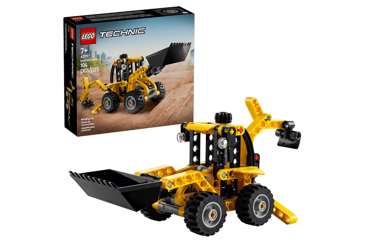 Lego Backhoe Loader Building Toys Set-3