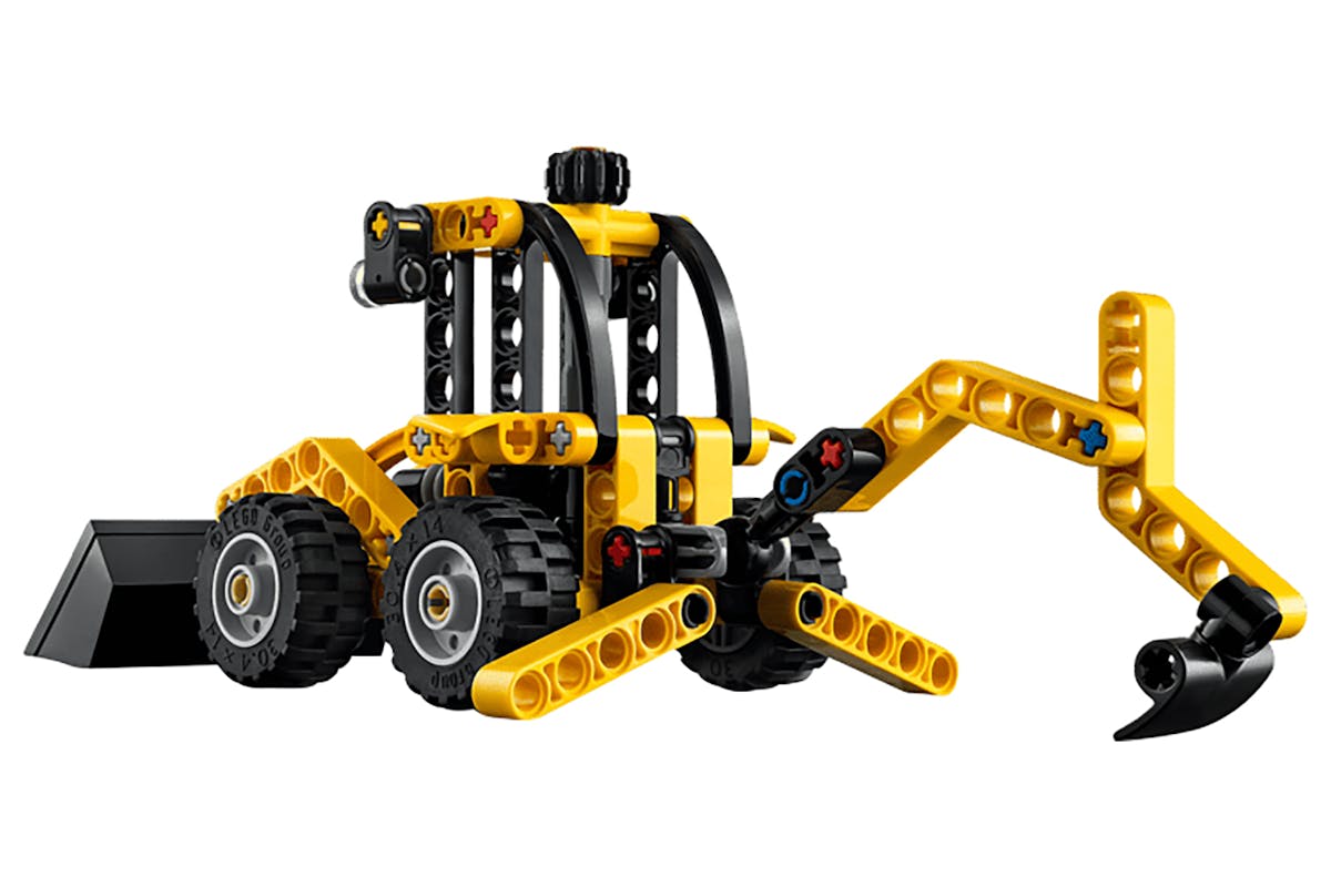 Lego Backhoe Loader Building Toys Set-6