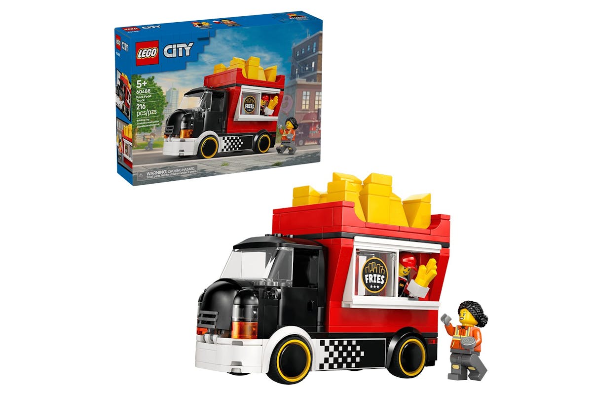 Lego Fries Food Truck Building Toys Set-3