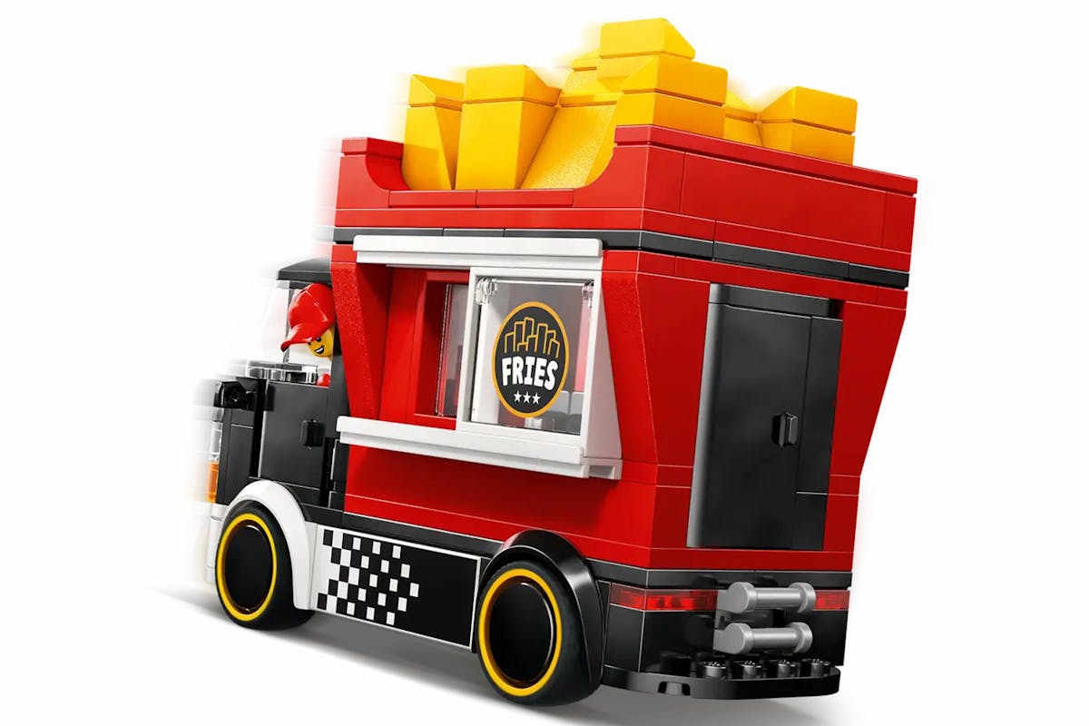 Lego Fries Food Truck Building Toys Set-6
