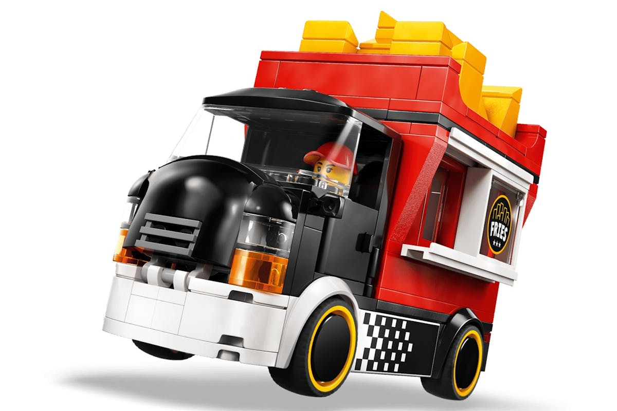 Lego Fries Food Truck Building Toys Set-7