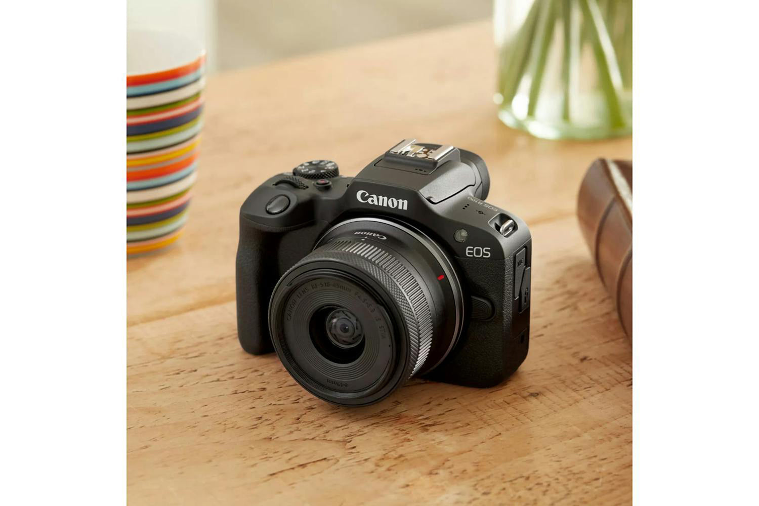 Canon EOS R100 RF-S 18-45mm Lens Mirrorless Camera | Black-2