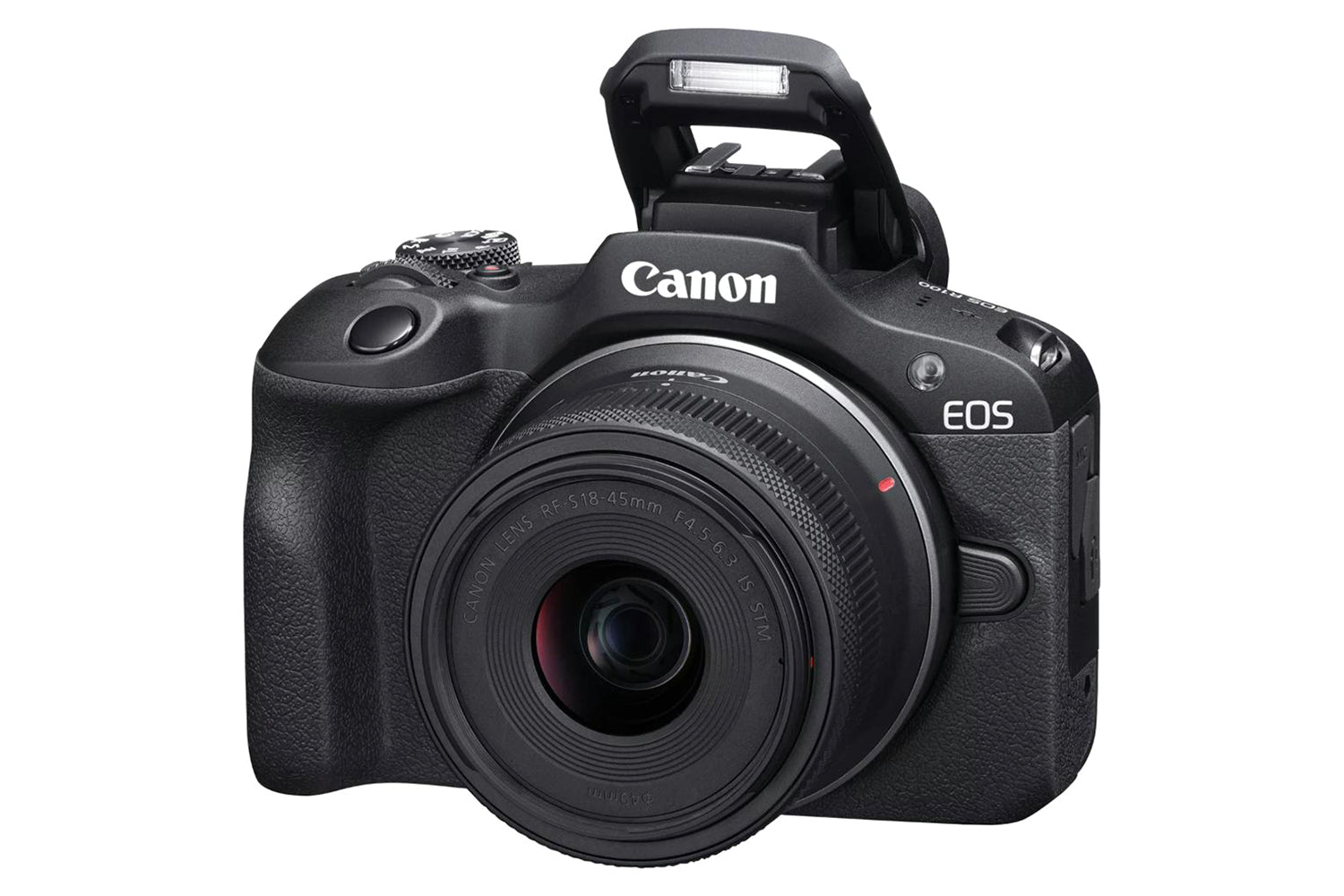 Canon EOS R100 RF-S 18-45mm Lens Mirrorless Camera | Black-5