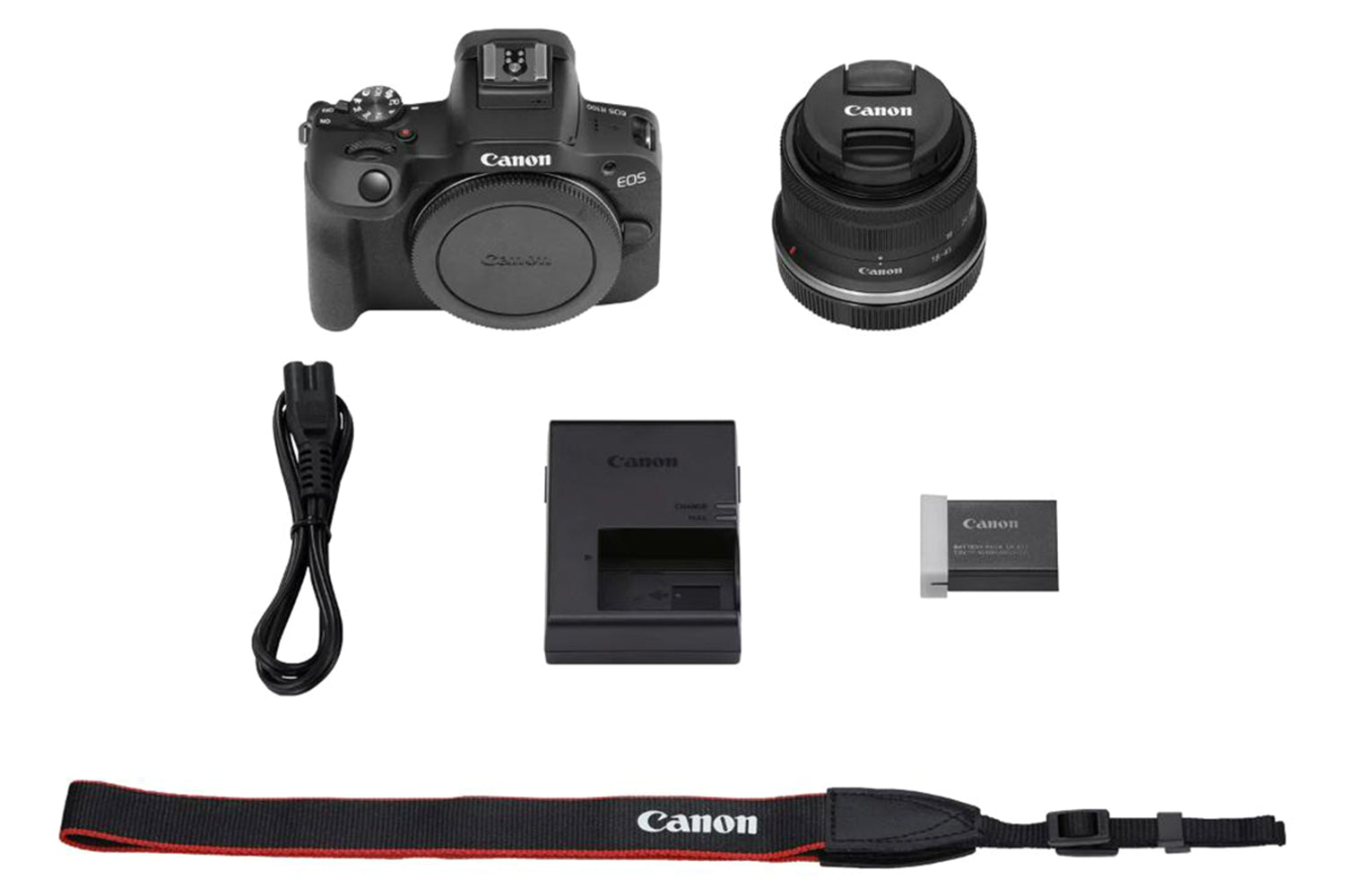 Canon EOS R100 RF-S 18-45mm Lens Mirrorless Camera | Black-6