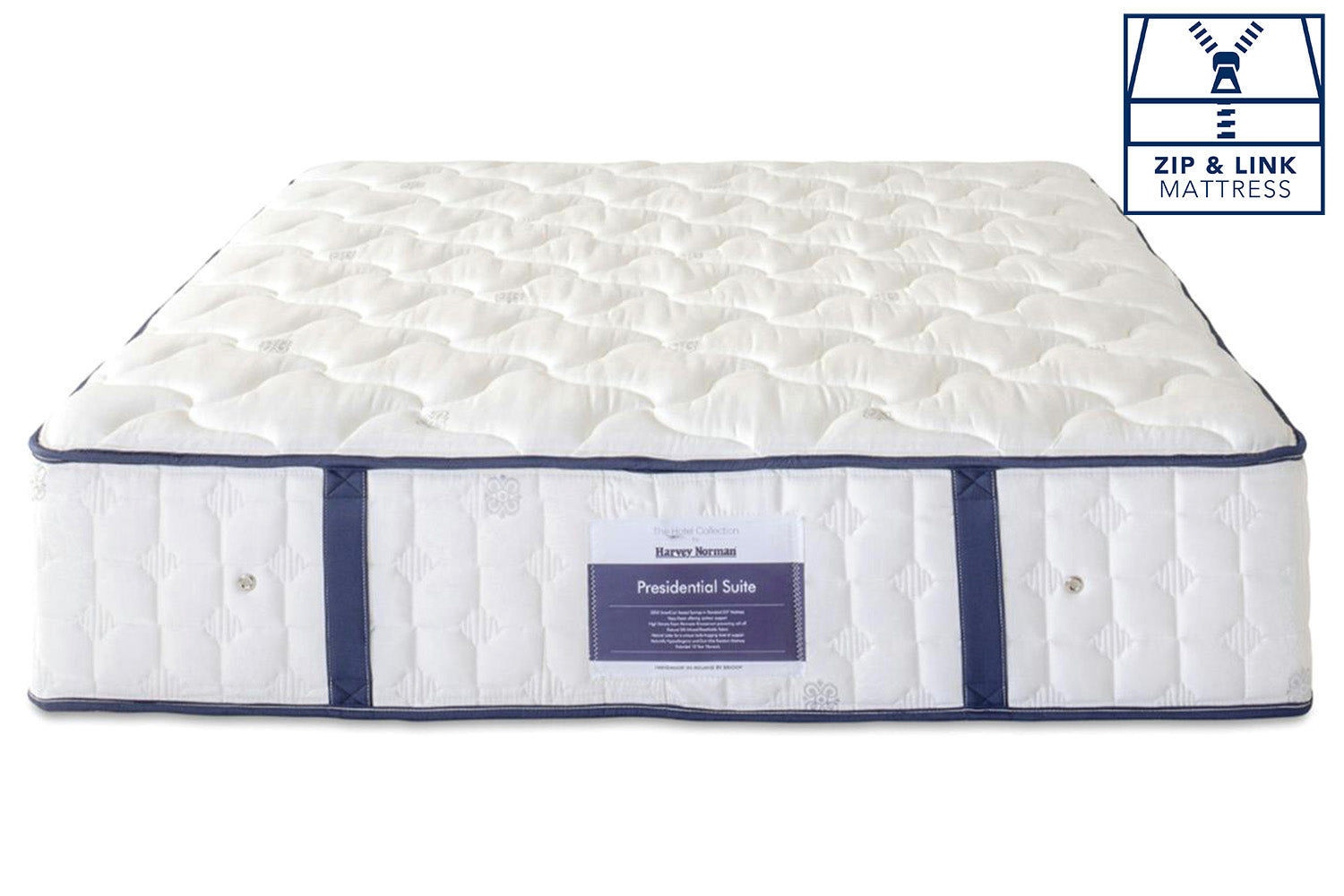 Briody | Presidential Suite Motion Mattress | Super King Zip & Link | 6ft