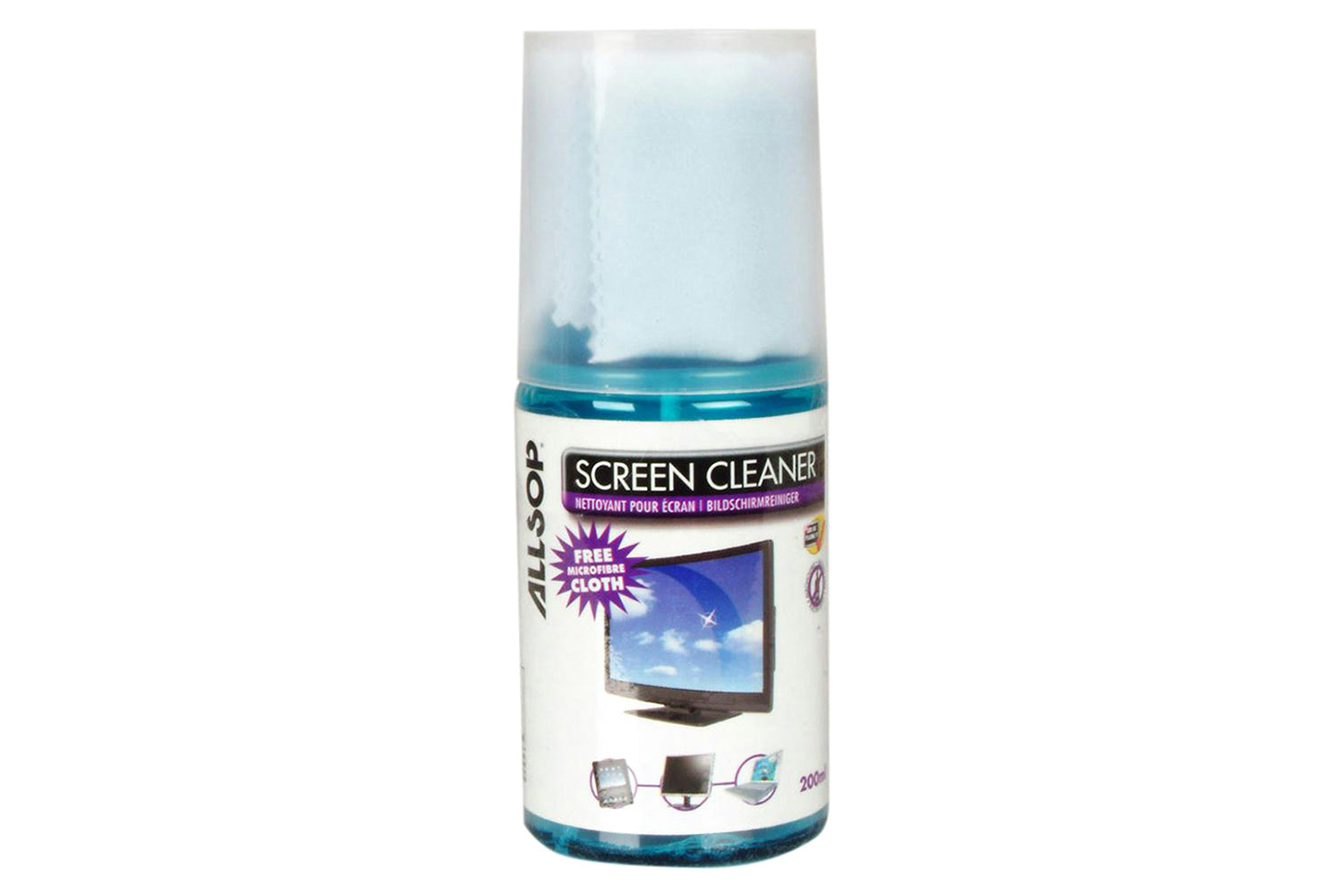 Allsop Screen Cleaner with Microfibre Cloth