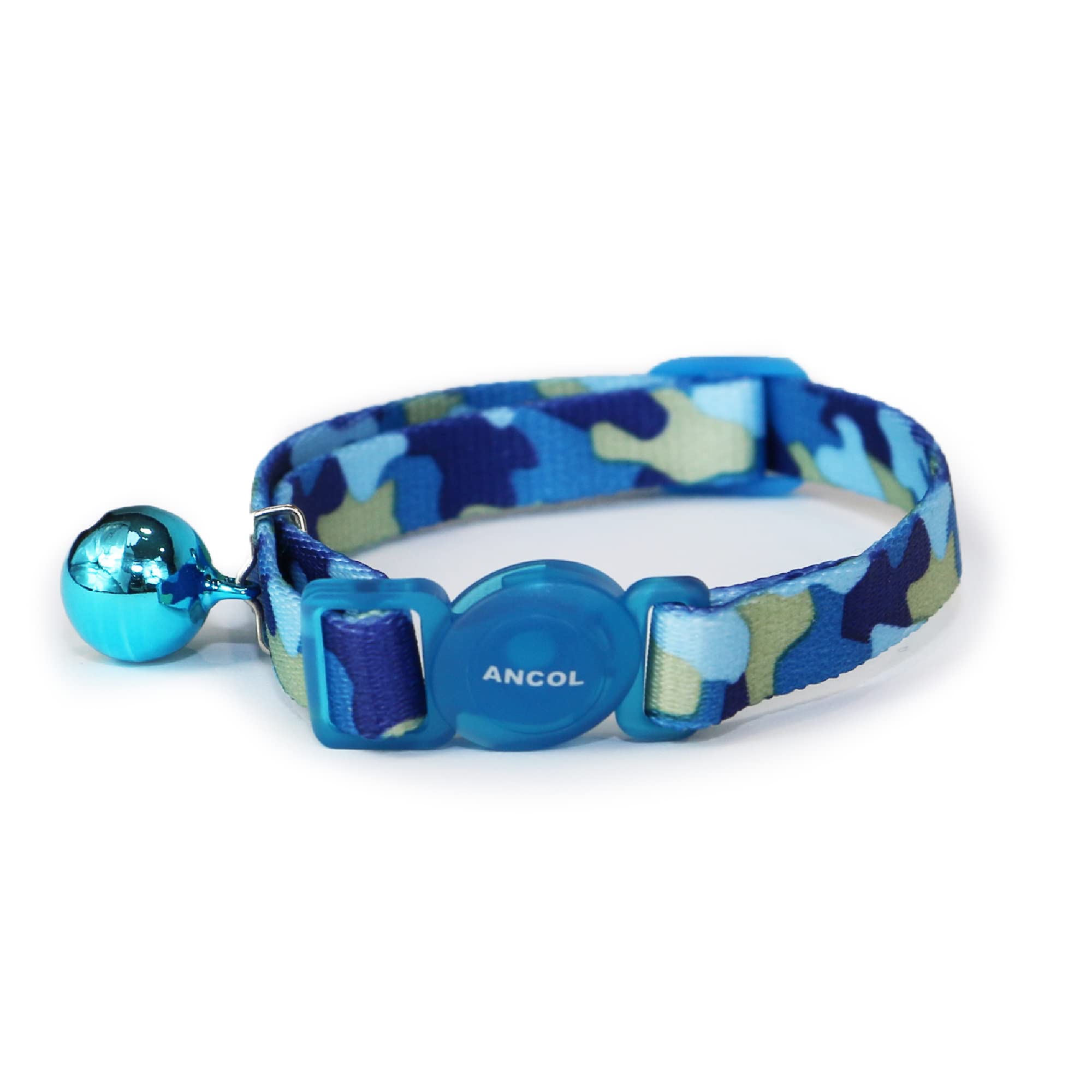 Ancol Bp-242110 - An Cat Col Camo Blue 20-30cm
