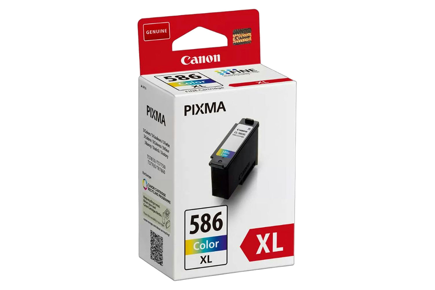 Canon CL-586XL High Capacity Ink Cartridge | MultiColour-3