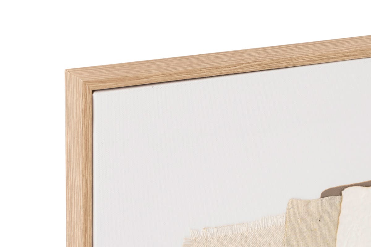 3D Objects Framed Print Wall Art | Beige/Brown | 60 x 45 cm | Assorted Design (1 Piece)-5