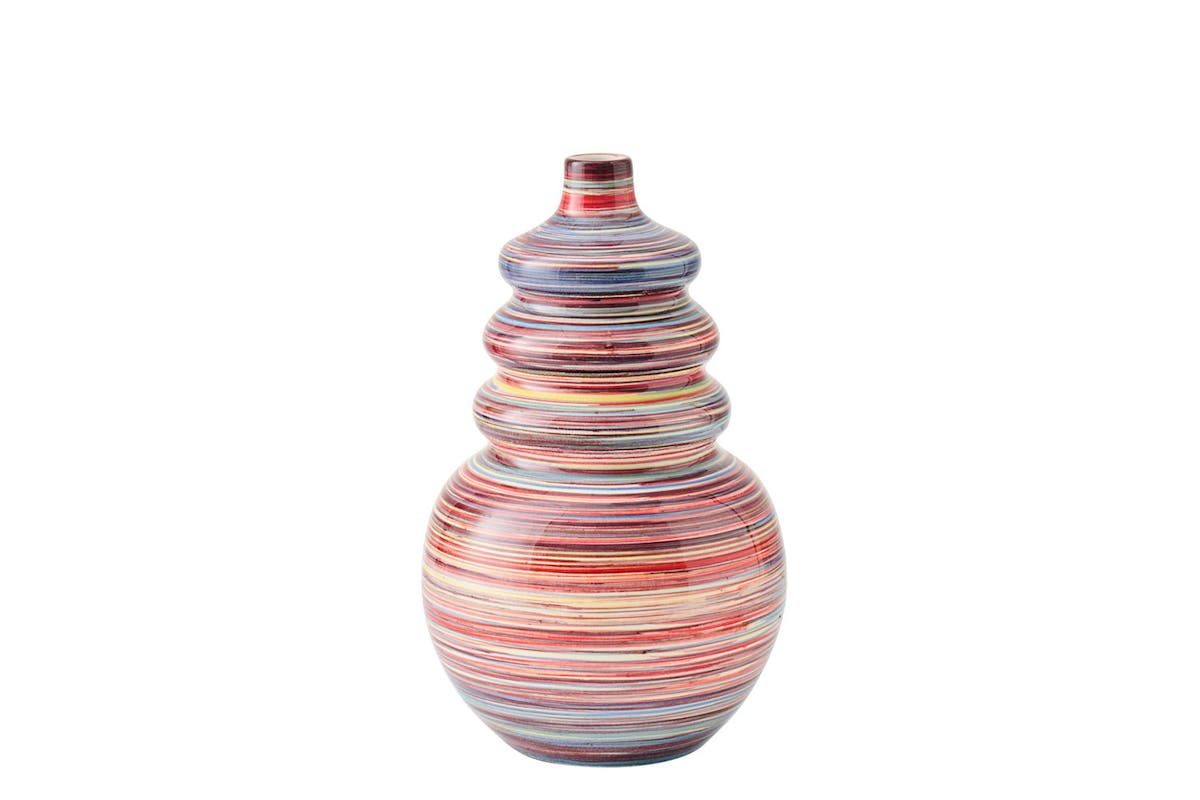Floor Ceramic Vase | Multicolour | Medium