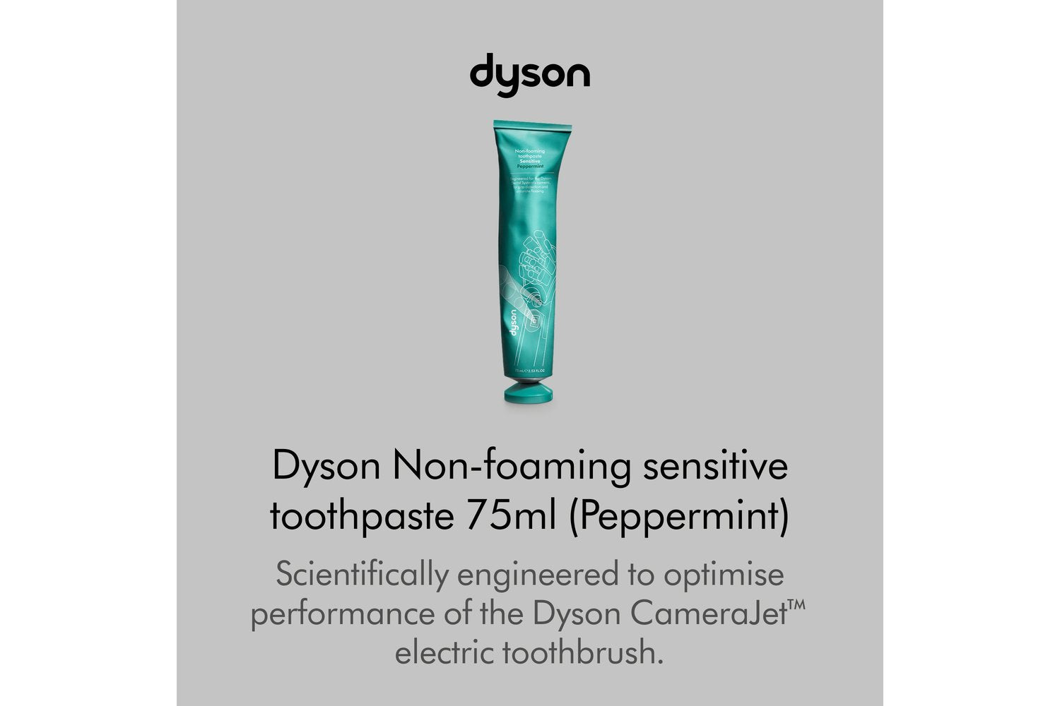 Dyson Non-Foaming Sensitive Toothpaste 75ml | 638288-01 | Peppermint-2