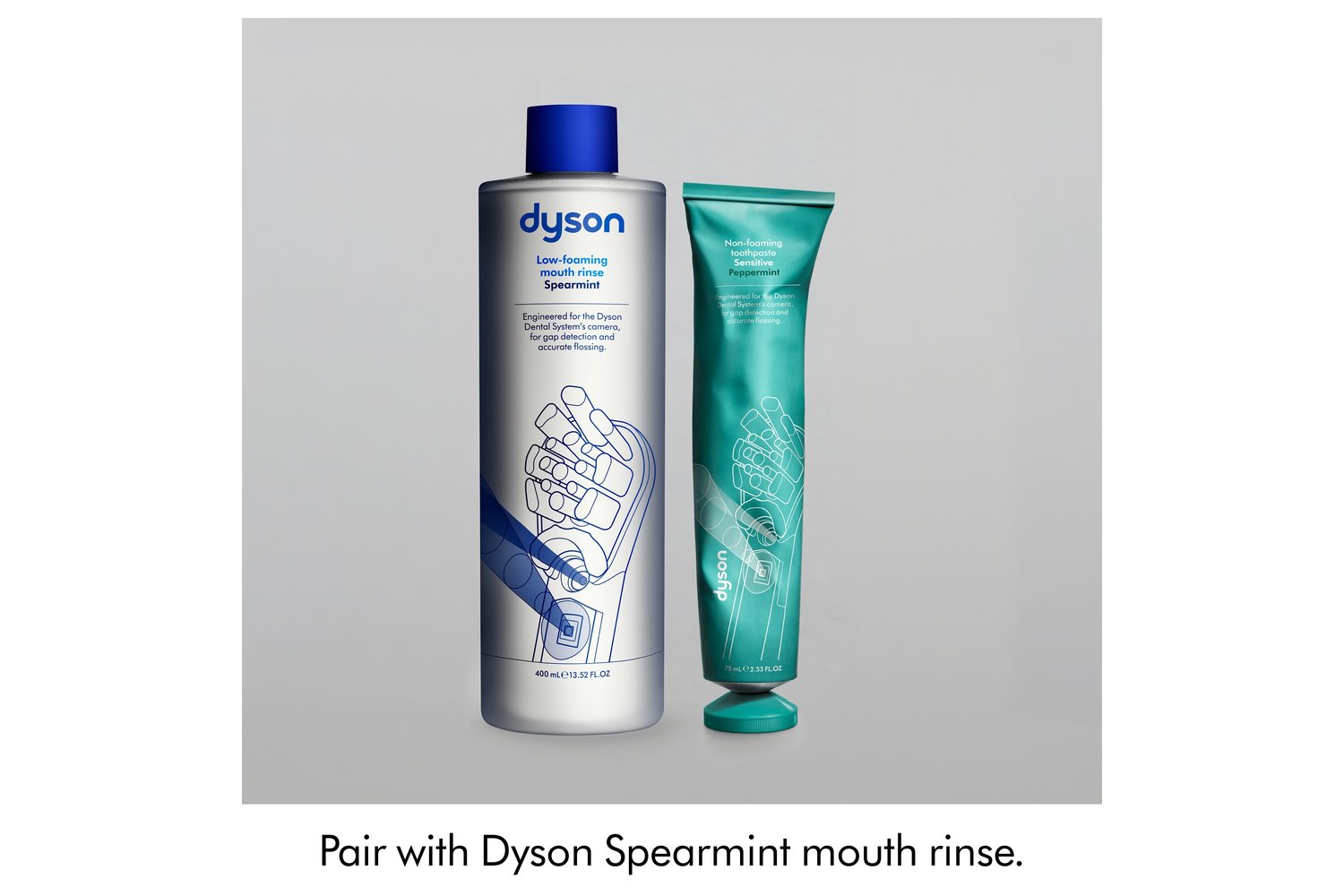 Dyson Non-Foaming Sensitive Toothpaste 75ml | 638288-01 | Peppermint-7