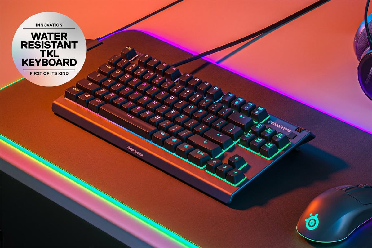 SteelSeries Apex 3 TKL Wired Gaming Keyboard-3