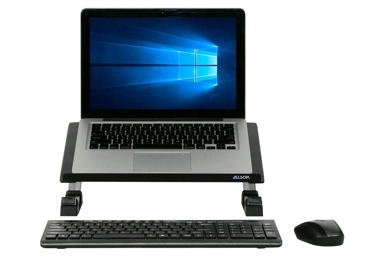 Allsop Redmond Curved Laptop & Monitor Stand-4