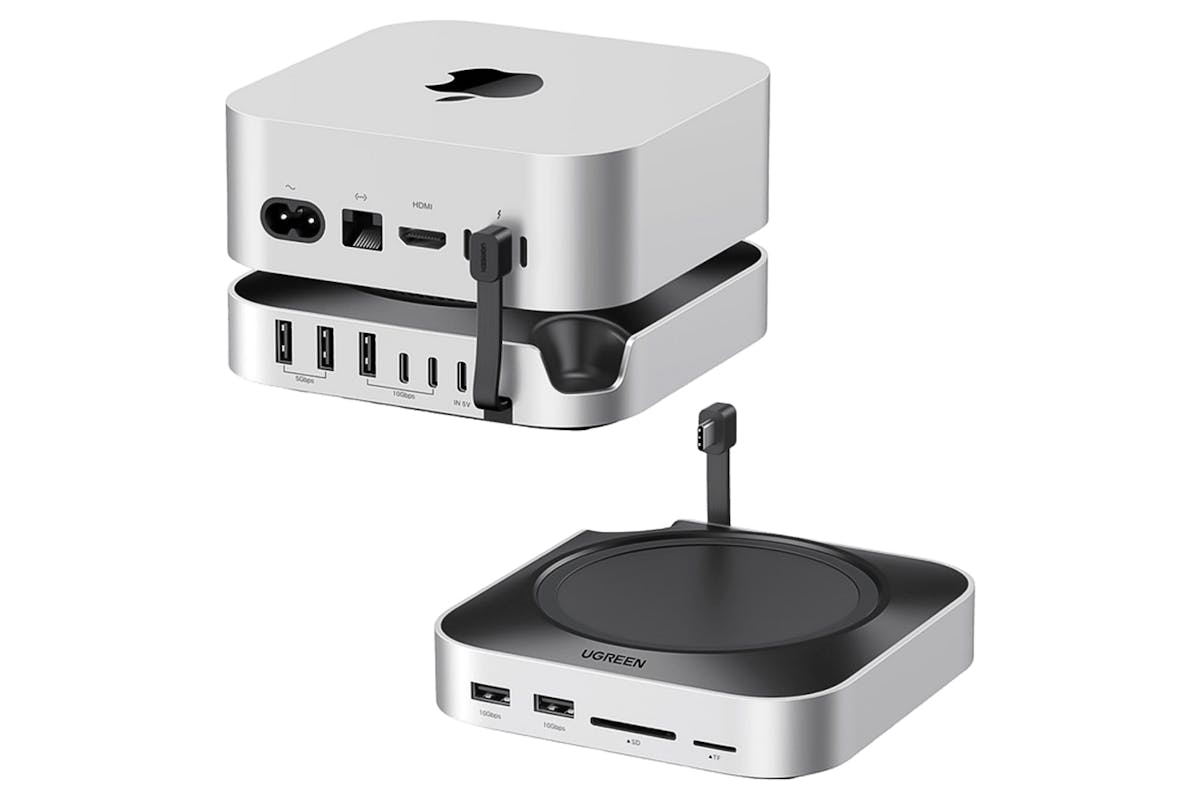 UGREEN Mac Mini M4 Docking Station | Sliver
