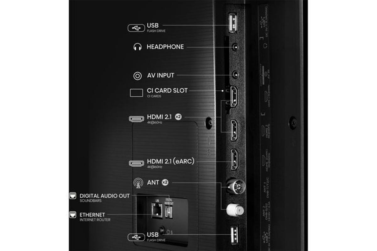 Hisense E7Q 65" 4K Ultra HD QLED Smart TV (2025) | 65E71Q-11