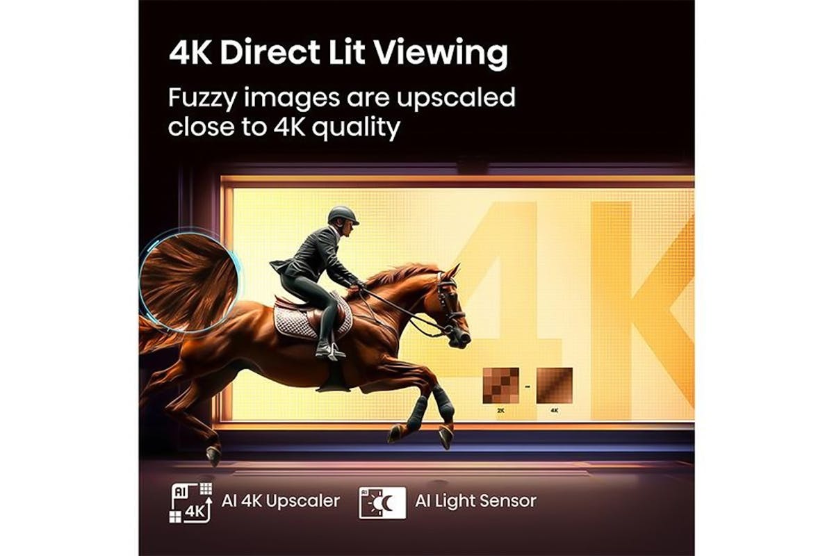 Hisense E7Q 65" 4K Ultra HD QLED Smart TV (2025) | 65E71Q-4