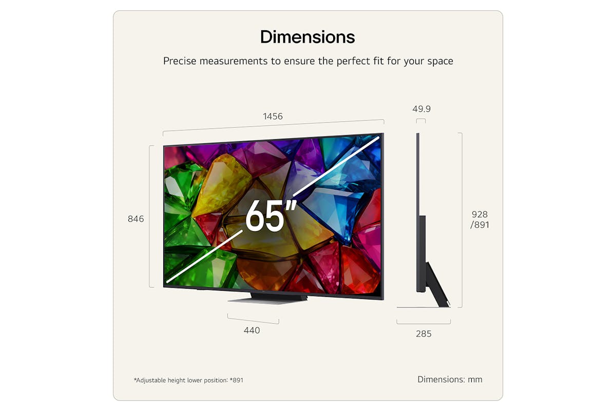 LG MRGB88 65" Mini RGB Evo AI 4K Ultra HD Smart TV (2026) | 65MRGB88B6B.AEI-3