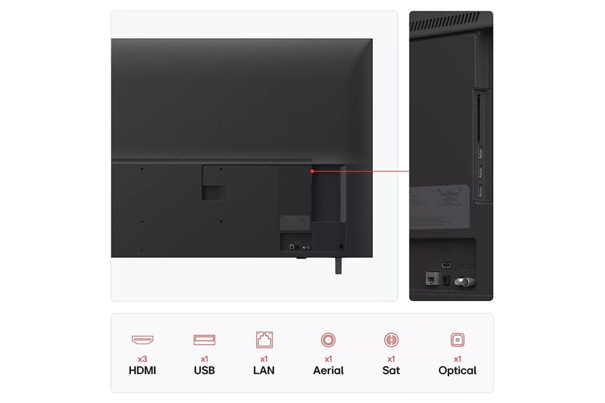 LG 65" UA75 4K Ultra HD HDR LED Smart TV | 65UA75006LA.AEK-3