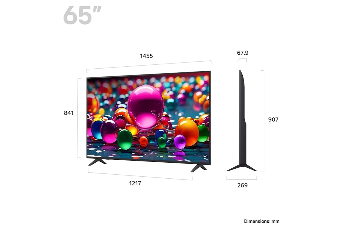 LG 65" UA75 4K Ultra HD HDR LED Smart TV | 65UA75006LA.AEK-6