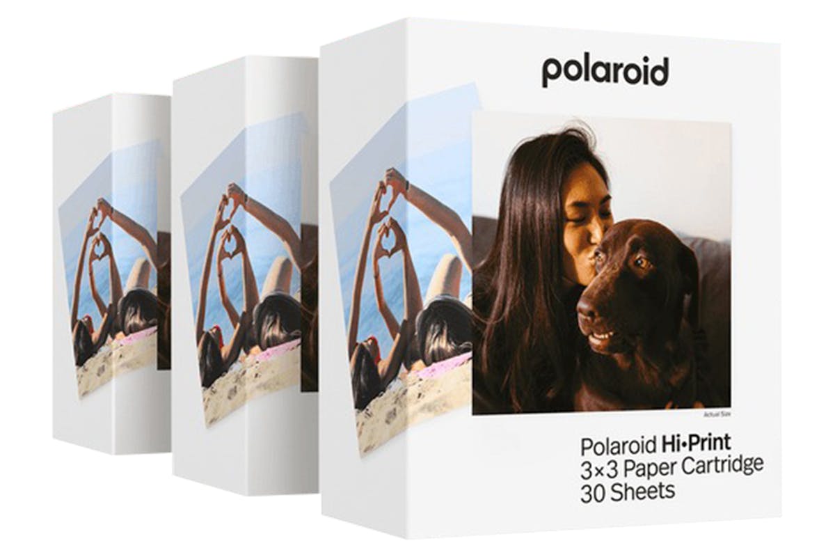 Polaroid Hi·Print 3x3 Paper Cartridge Triple Pack | 30 Sheets