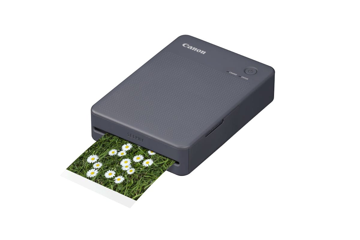 Canon Selphy Qx20 Portable Colour Photo Wireless Printer Gry-5