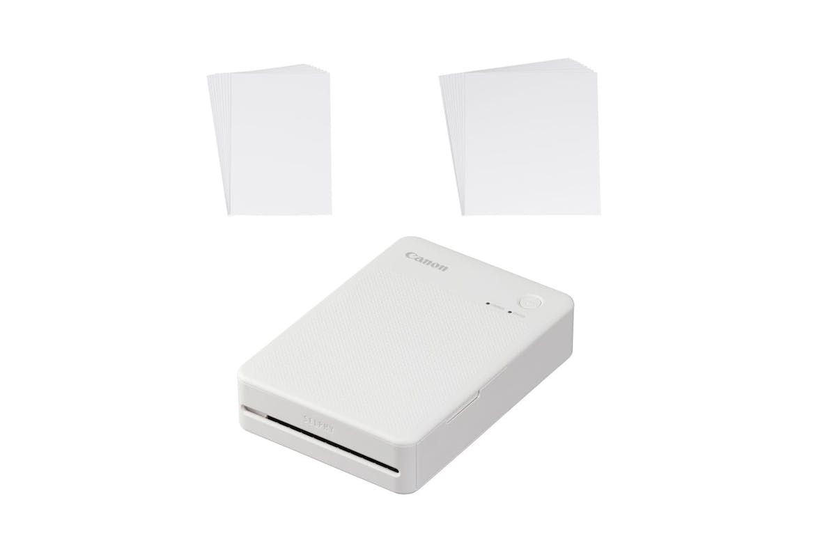Canon Selphy Qx20 Portable Colour Photo Wireless Printer White