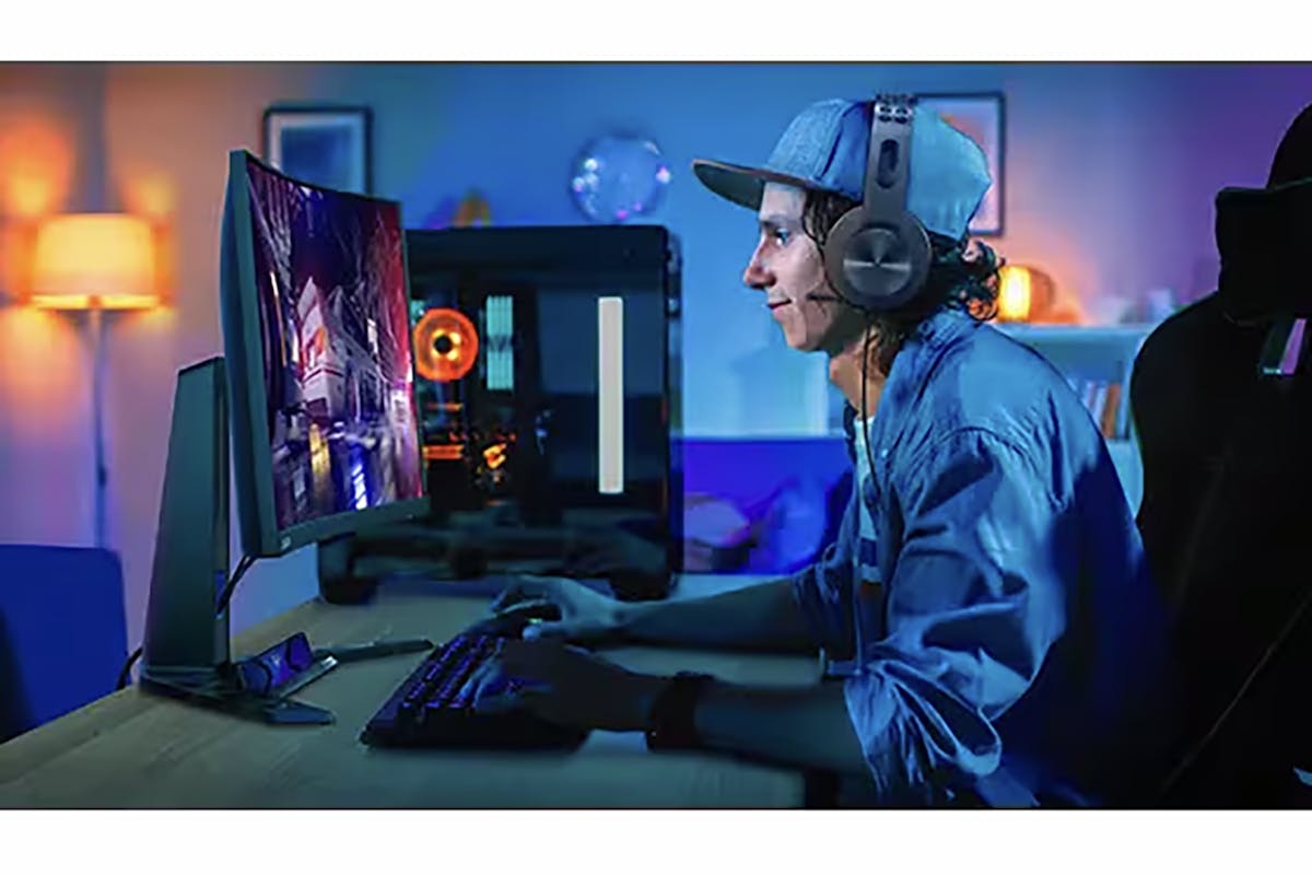 Lenovo 27" FHD Curved Gaming Monitor | 67B6GAC1UK-2