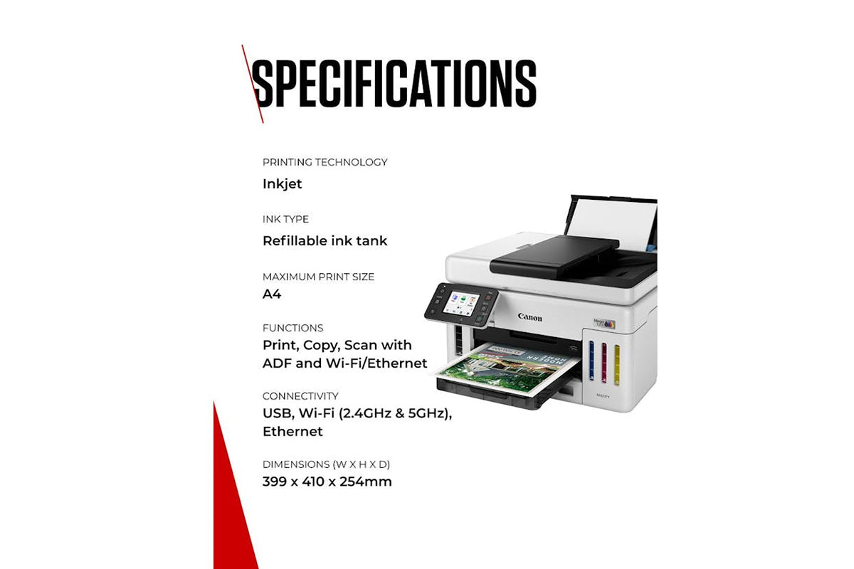 Canon Maxify Gx6150 Multifunction Megatank Printer-6