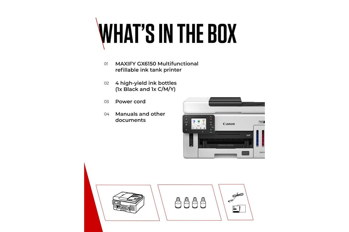 Canon Maxify Gx6150 Multifunction Megatank Printer-7