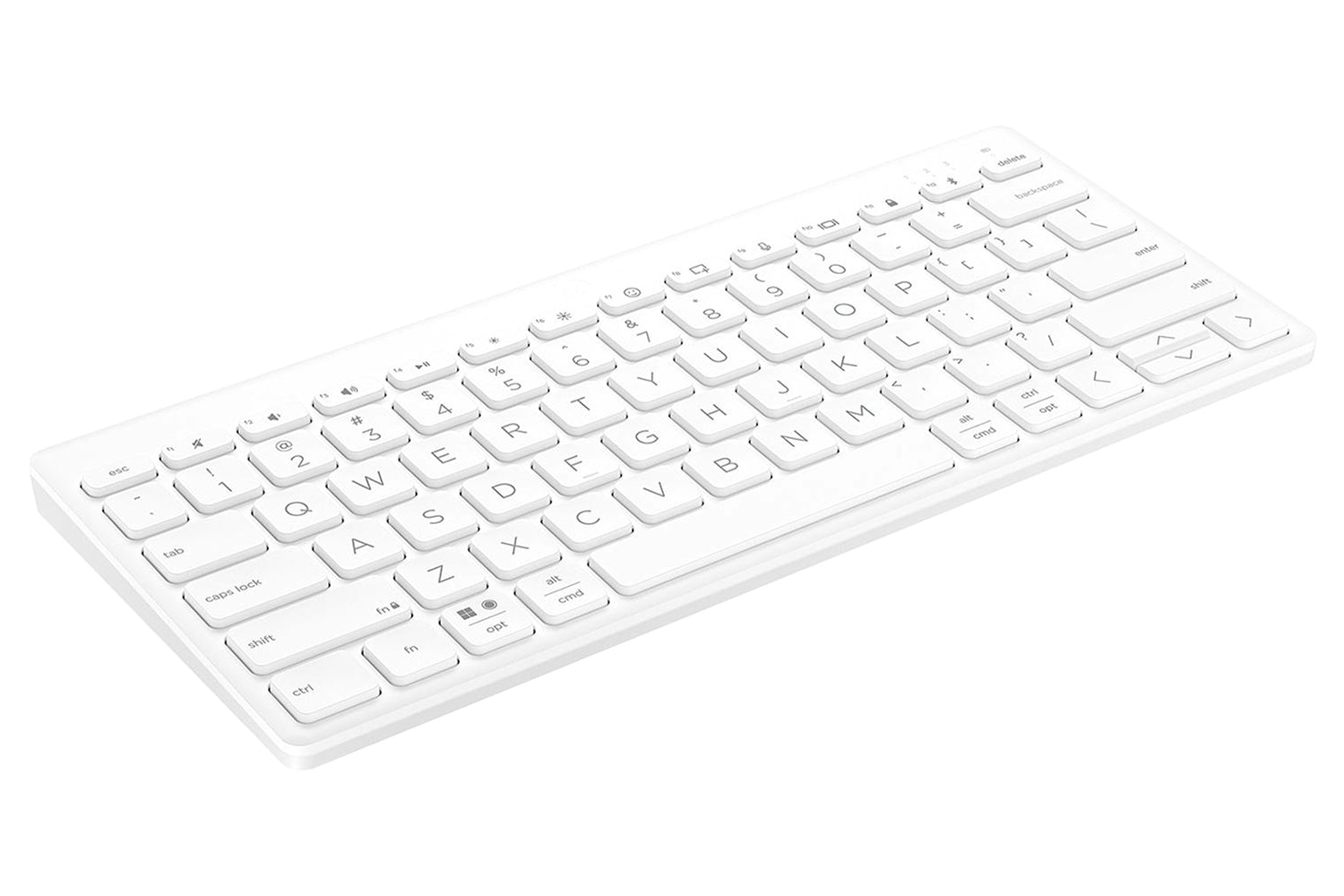 HP 350 Compact Multi-Device Bluetooth Keyboard | White-4