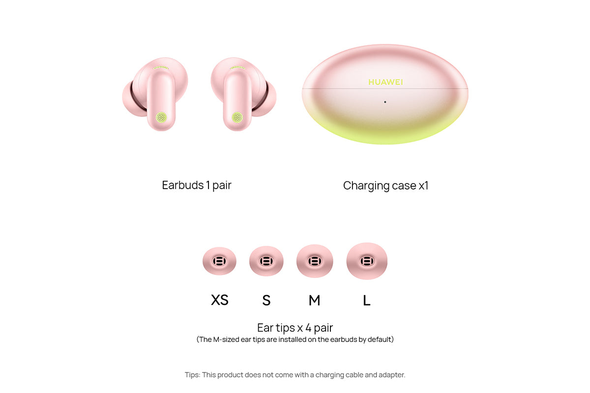Huawei FreeBuds Neo In-Ear Active Noise Cancellation | Wireless Earbuds | Nebula Pink-14