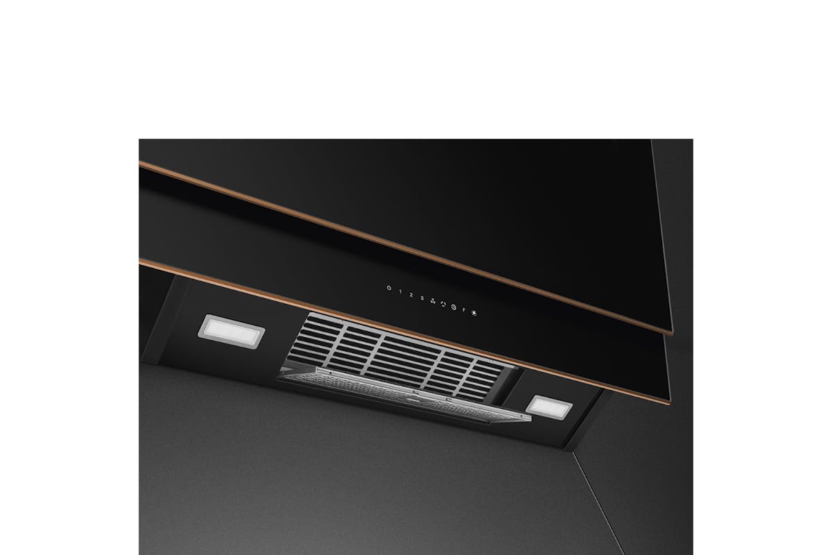 Smeg 90cm Decorative Wall Mount Hood | KV694R | Black-7
