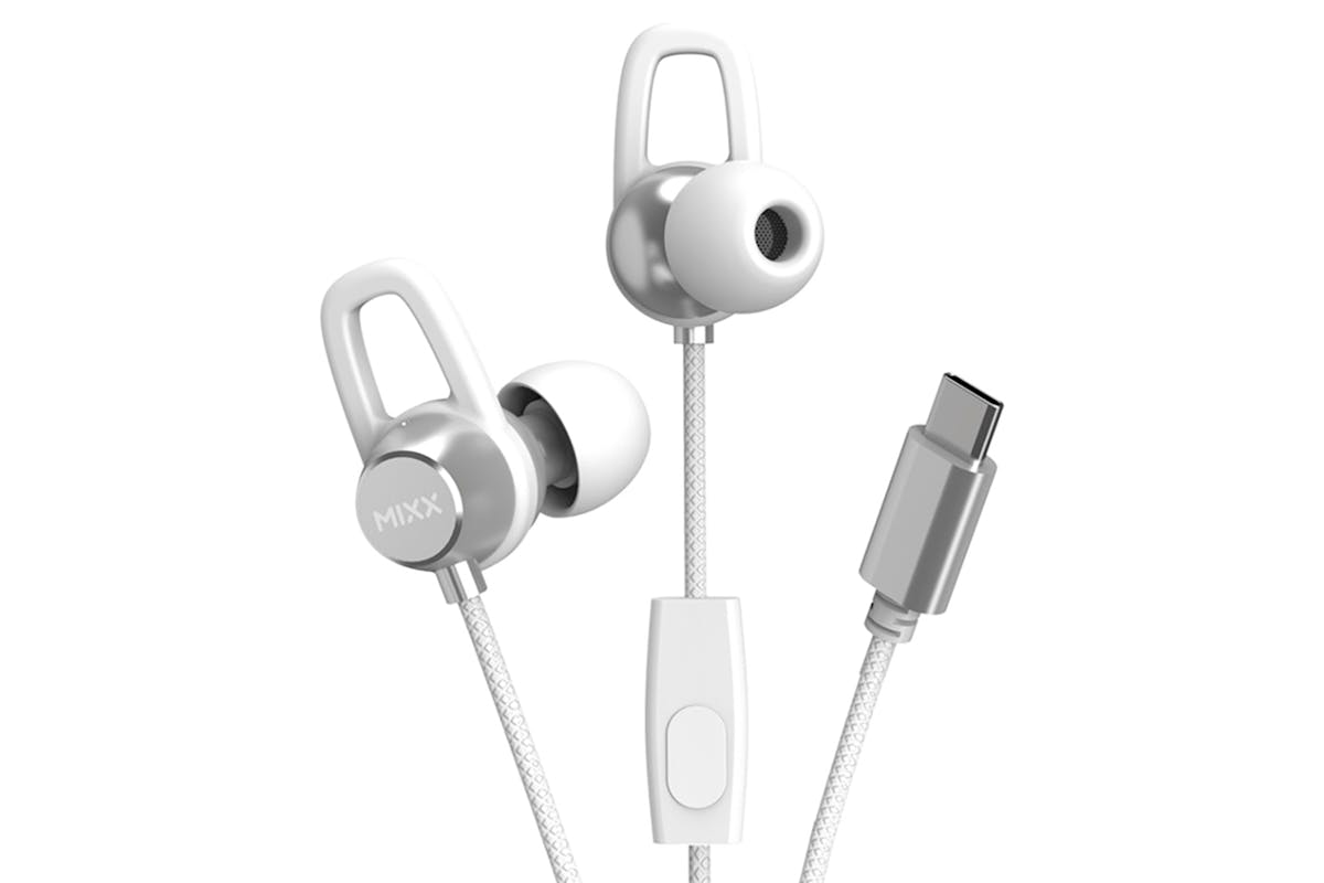 Mixx SoundPort C Wired Earphones | White-2