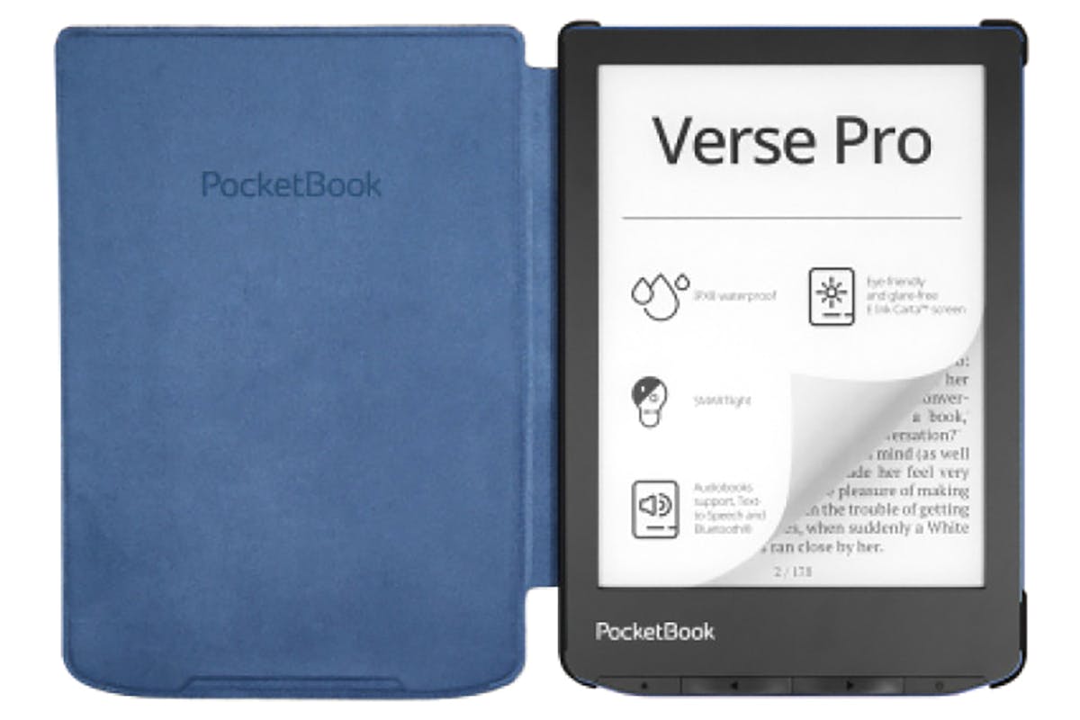 PocketBook E-Book Reader Case | Blue/White-6