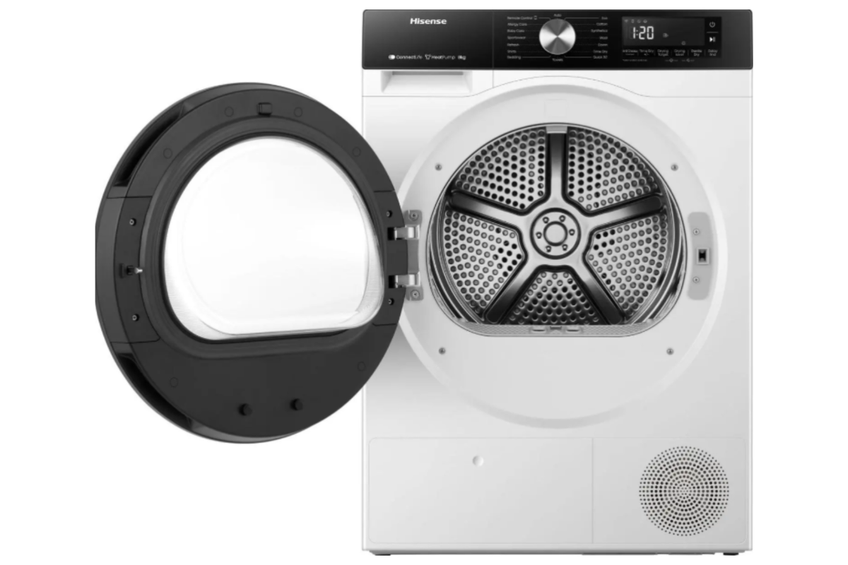 Hisense 3S Heat Pump Dryer | DH3S802BW3 | White-6