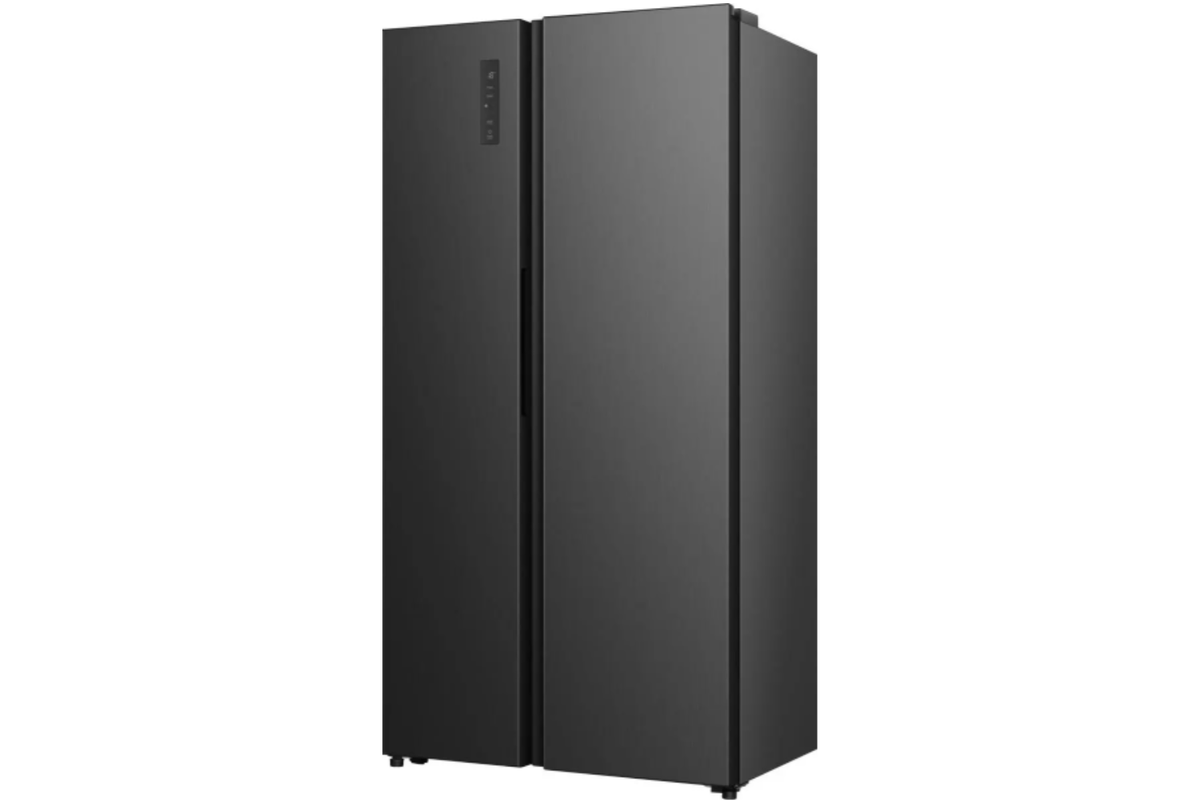 Hisense Freestanding Side By Side Refrigerator | RS3P558NEFD | Black-6