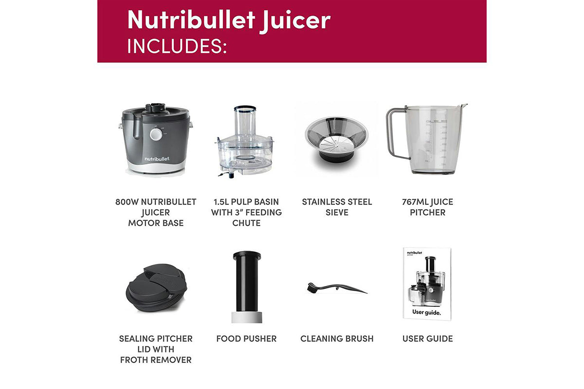 Nutribullet 800W Juicer | 01515-6