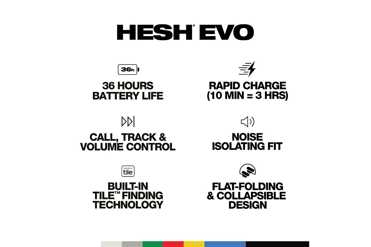 Skullcandy Hesh Evo Wireless Headphones | True Black-6