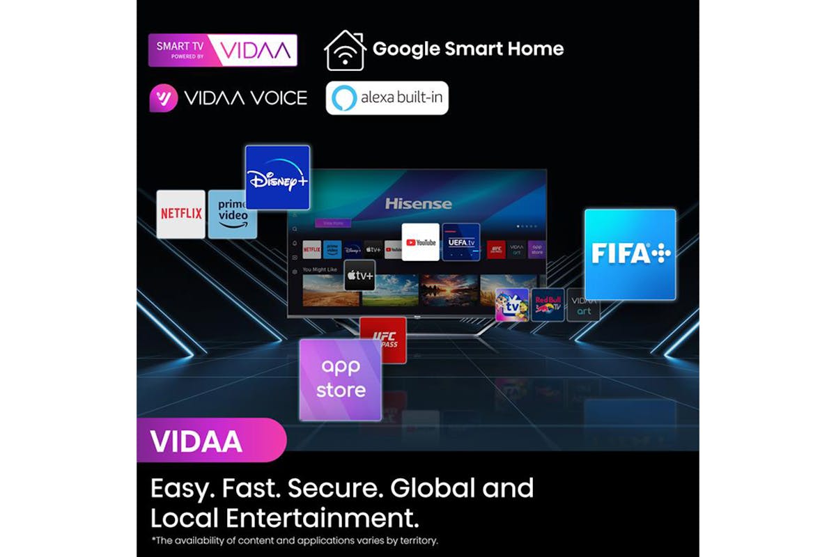 Hisense 55" U6 Mini LED Smart TV | 55U61NQ-6