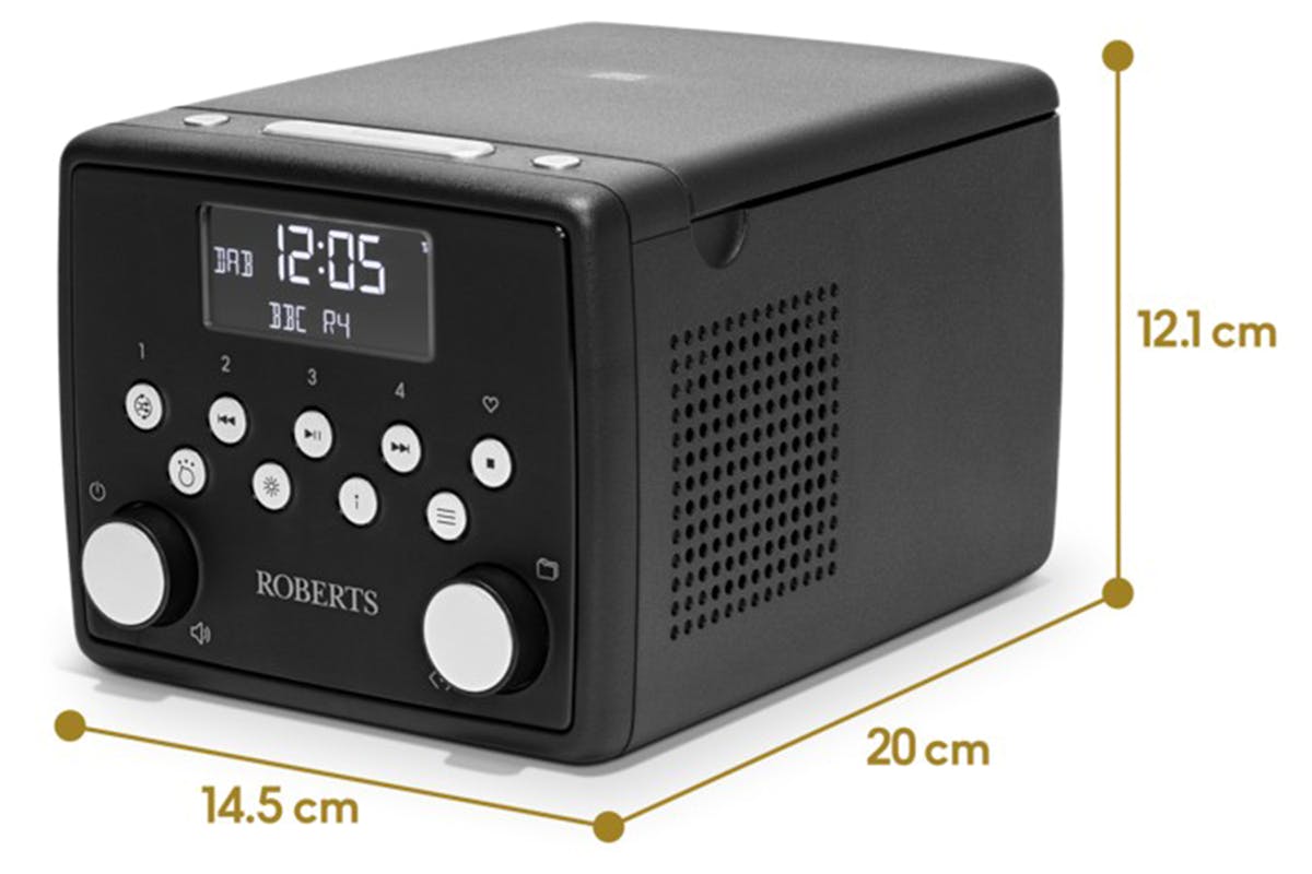Roberts Sound 49 Radio with Bluetooth | Black-6