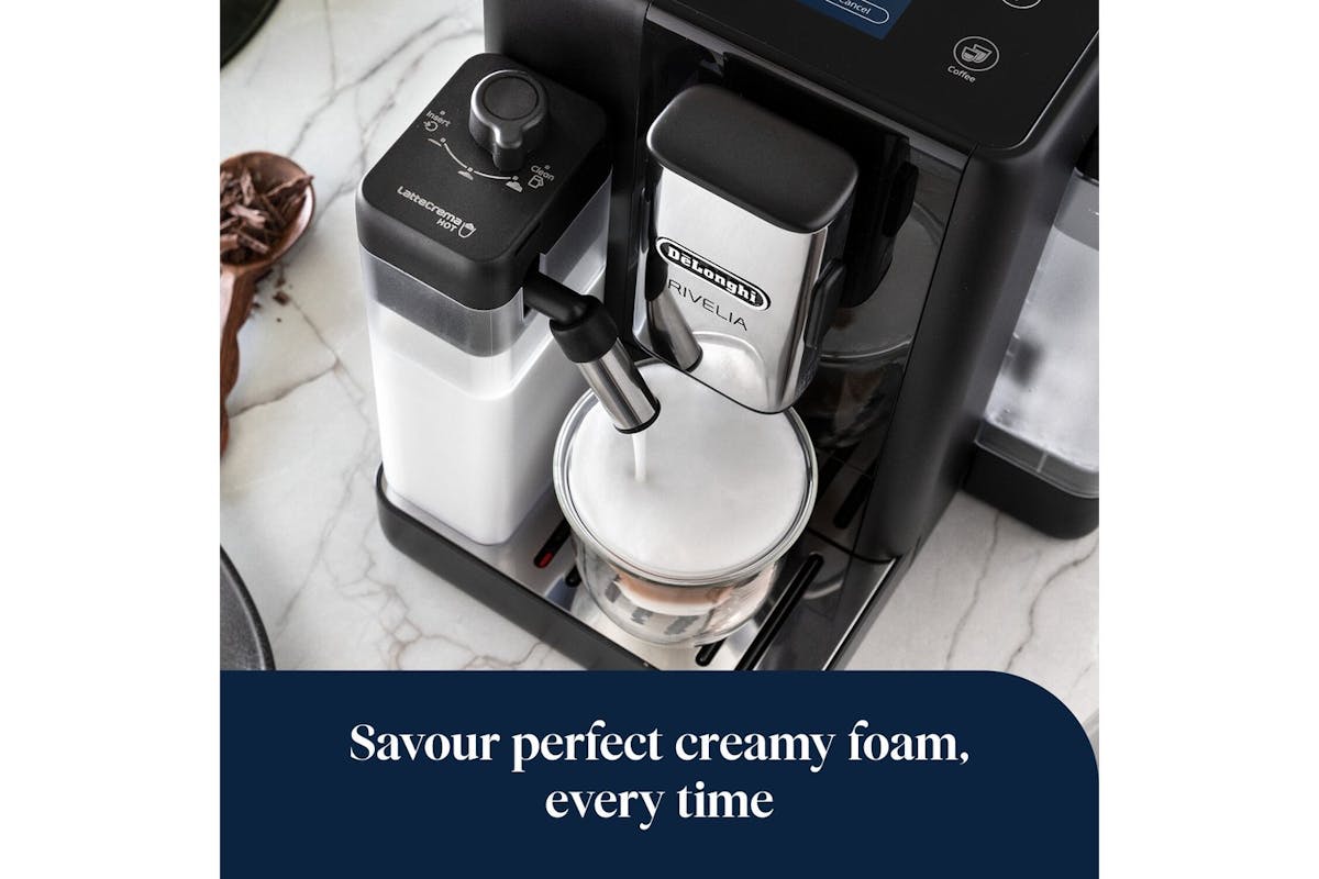 De'Longhi Rivelia Fully Automatic Bean-to-Cup Coffee Machine | EXAM440.55.B | Black-7