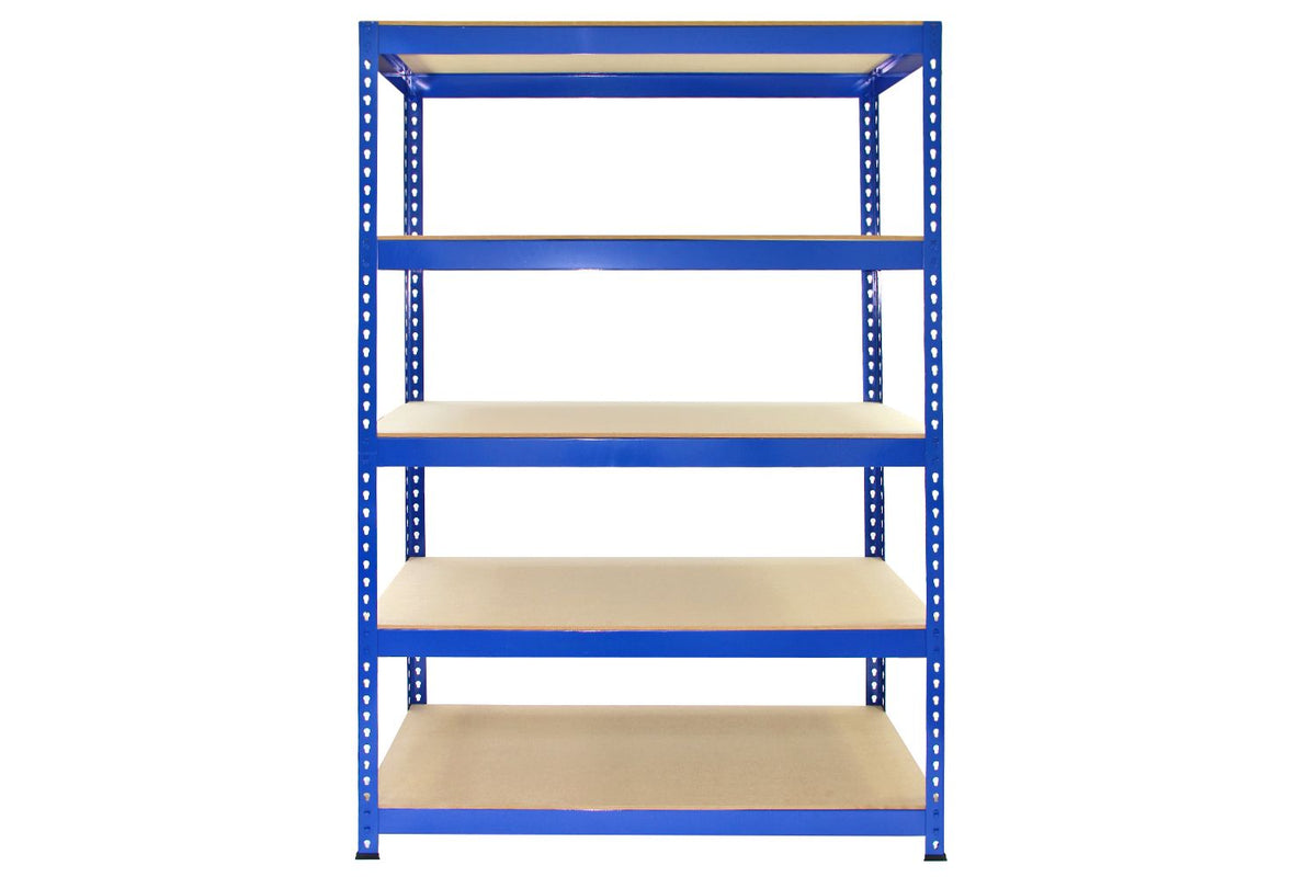 Monstershop 7002 - Q-rax Blue Metal Shelving Units - 120cm X-2