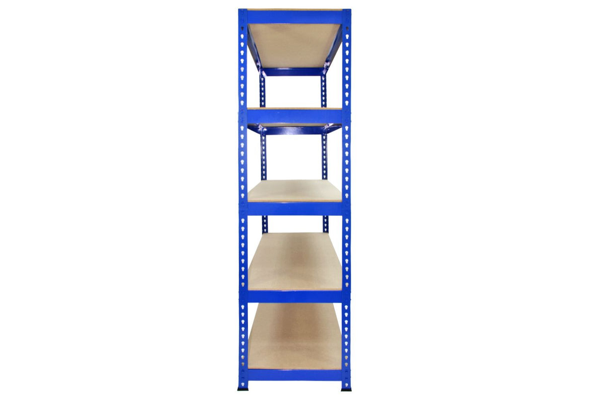 Monstershop 7002 - Q-rax Blue Metal Shelving Units - 120cm X-3