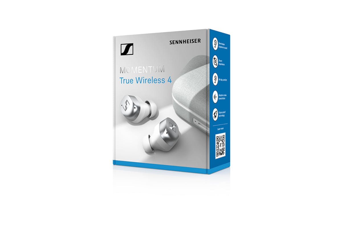 Sennheiser Momentum True Wireless 4 In-Ear Earbuds | White Silver | 700366-11