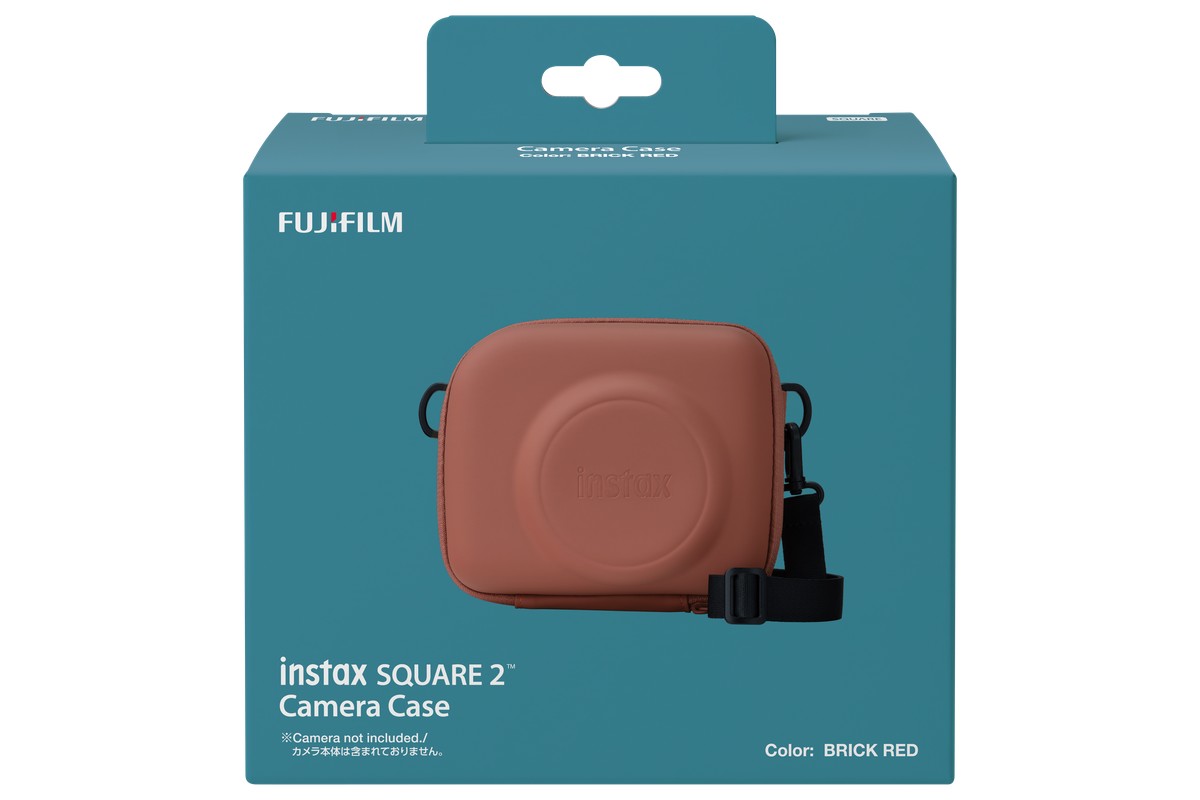 Fujifilm Instax Square 2 Camera Case | Brick Red-4