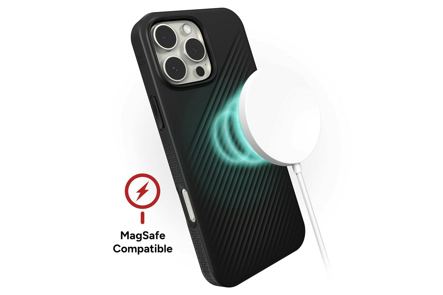 ZAGG Luxe Snap iPhone 16 Pro MagSafe Case | Black-8